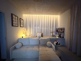 Modernes Ecksofa mit Schlaffunktion