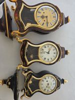 Wanduhren Set 3 Stueck antik guter Zustand