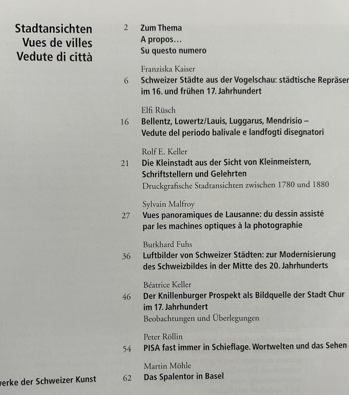 Libri: STADTANSICHTEN in der Schweiz – Usato da Zürich venduto da Domus09 2