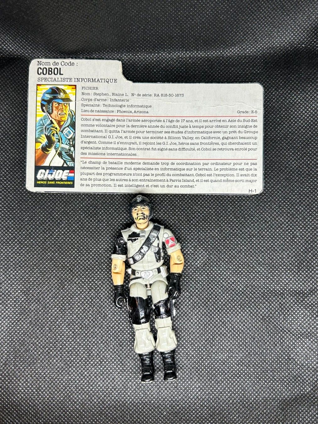 Hasbro Giocattoli: G.I. Joe Figure Cobol – Usato da Lausanne venduto da Retro-geek