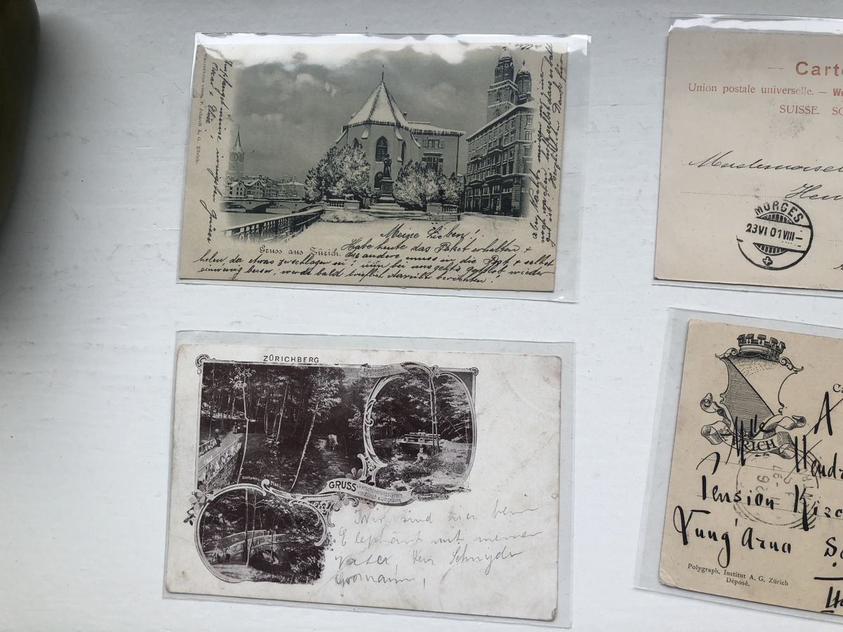 Cartoline postali: 6 antike Ansichtskarten STADT ZÜRICH – Usato da Lufingen venduto da Rac0 3