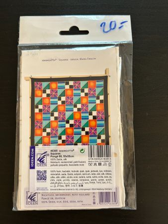 100 % Seidenfoulard zum Bemalen - Foulard en 100 % soie