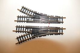 Minitrix N: Weichenpaar ohne Antriebe