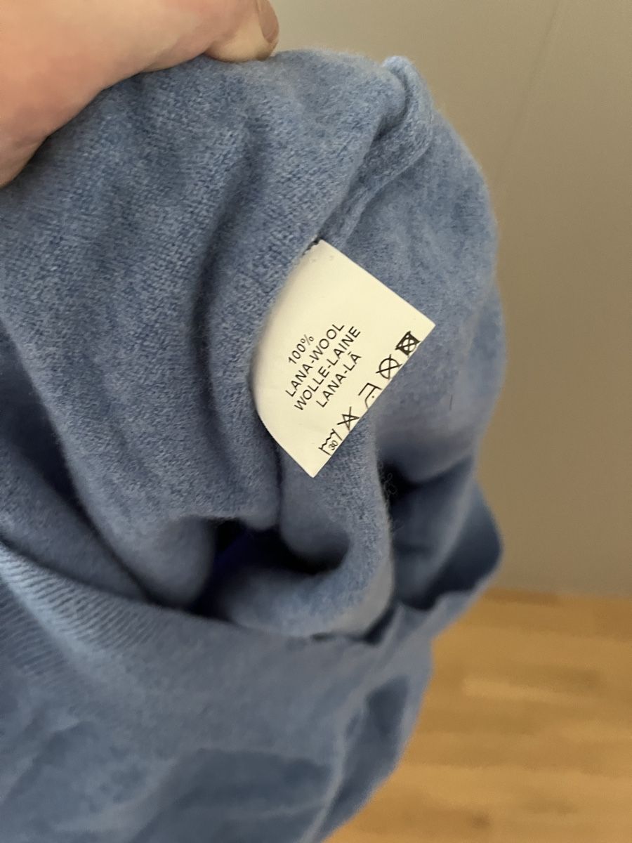 Pullover & Sweatshirts: blauer Wolle Pullover in Grösse 38 – Neu (gemäss Beschreibung) aus Opfikon von acoae_atelier 2