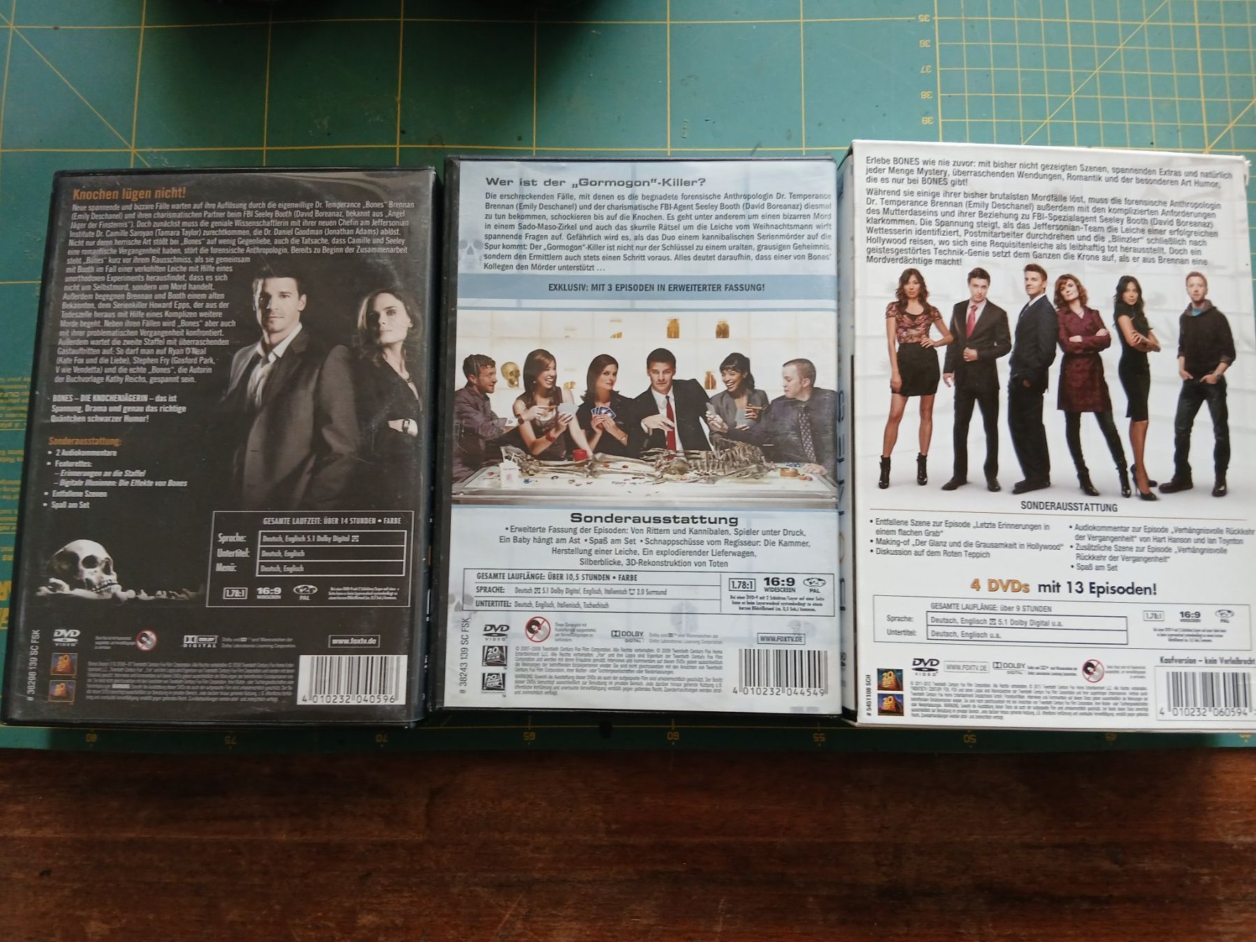 Tutti i DVDs: Bones Serie 2,3 und 7 – Usato da Eschenbach LU venduto da pat_d6ql 1