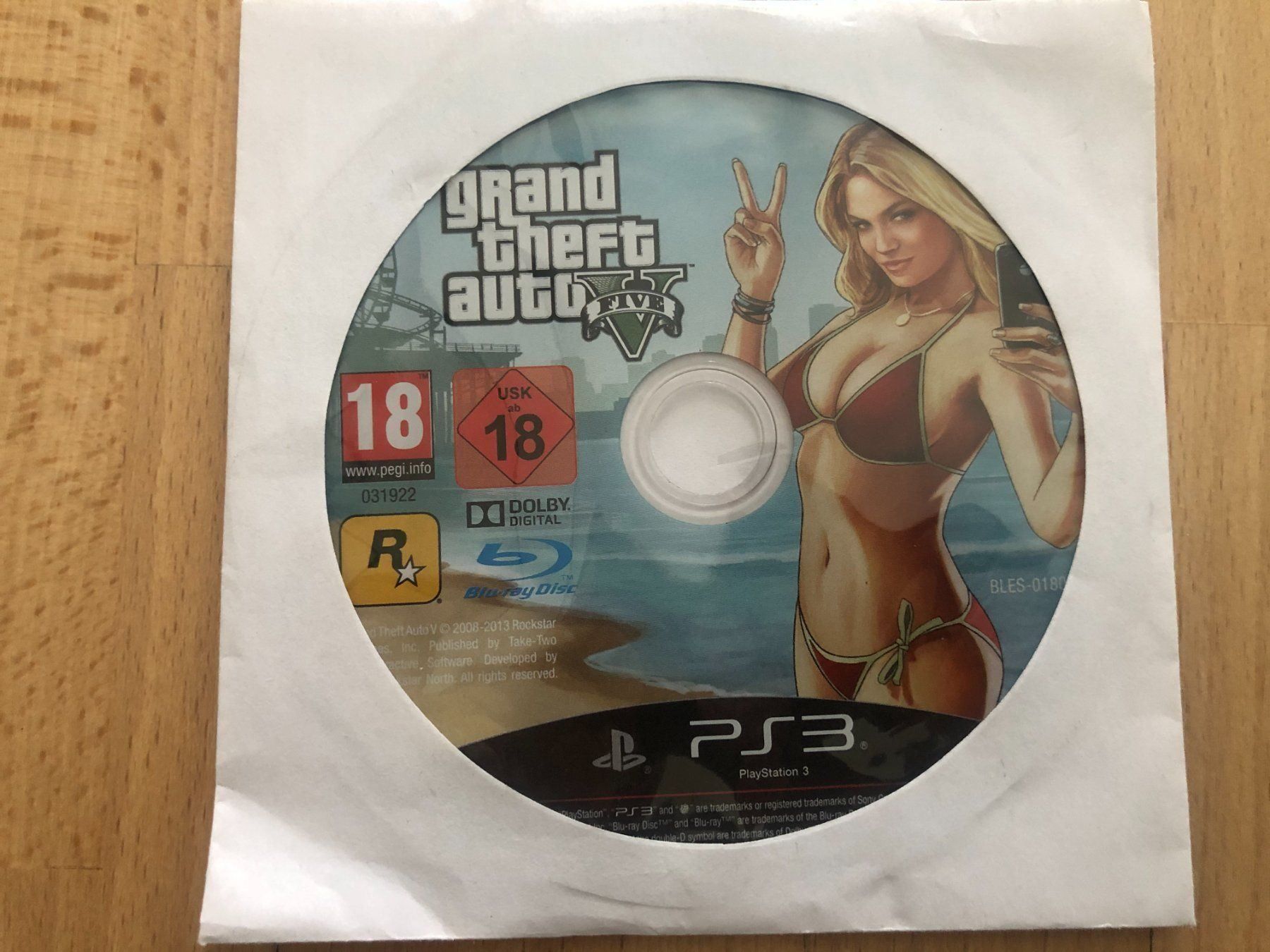 Sony Giochi: GTA V / GTA 5 - PS 3 – Usato da Nussbaumen AG venduto da pik_wj8w