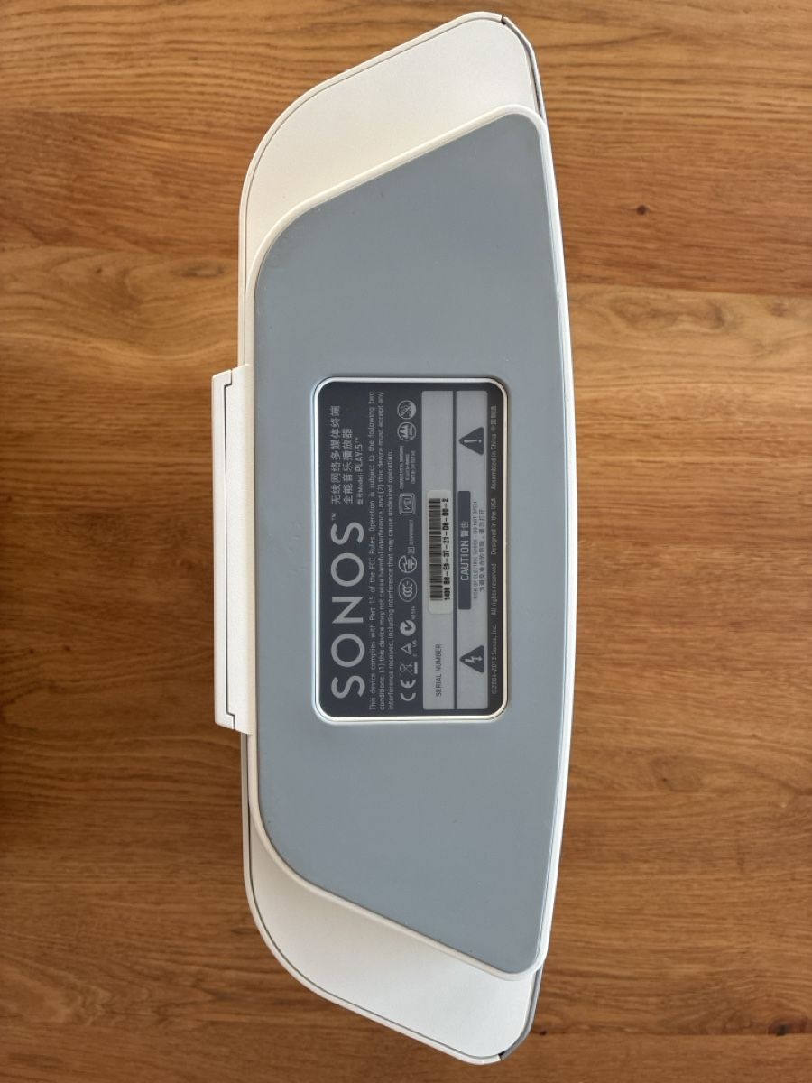 Sonos Lautsprecher: Sonos Play 5 Speaker Gen 1 white good condition – Gebraucht aus Dietlikon von henman325 4