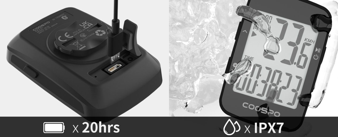 Computer & Strumenti di misurazione: GPS Kabellos Fahrradcomputer Bluetooth 5.0/ANT+ – Nuovo e nell'imballaggio originale da Geneve venduto da Titi2008 8