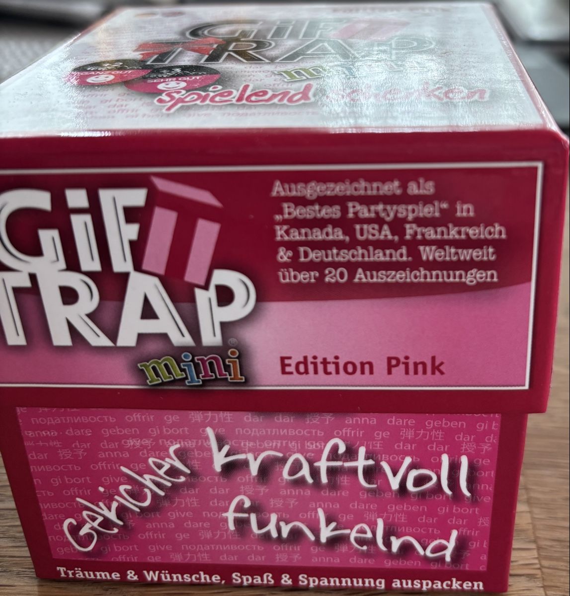 Giochi: Gift Trap mini Partyspiel Edition Pink – Usato da Gebenstorf venduto da pas_9p6b 2