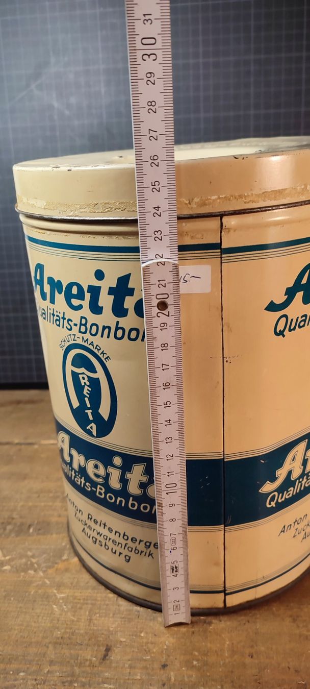 Barattoli: Wunderschöne alte Blechdose AREITA BONBONS – Usato da Gelterkinden venduto da MYSTOREFORYOU4460 4