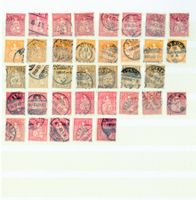 Sitzende Helvetia 2 Seiten grosse Sammlung (C256)