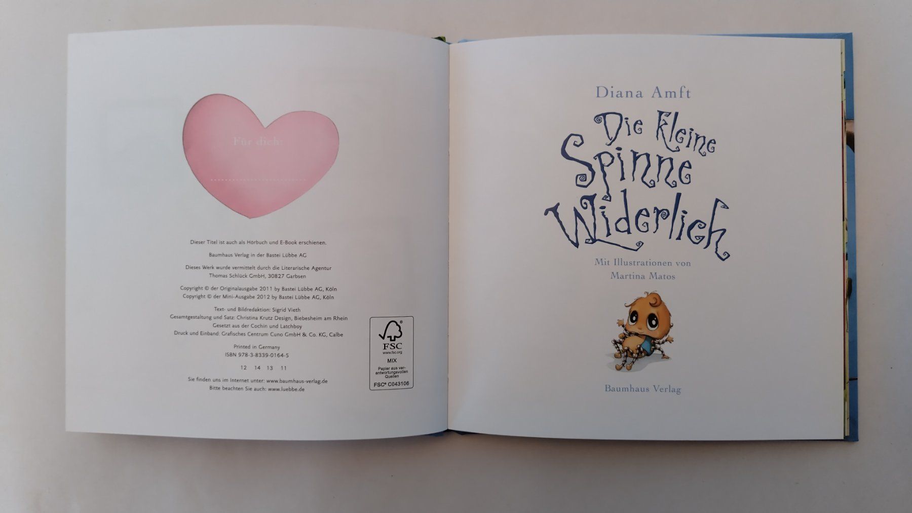 Libri: Die kleine Spinne Widerlich - Bilderbuch Midi-Format – Nuovo (secondo la descrizione) da Bellach venduto da JingleJerry 2