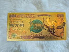 Gold Foil Plated The Legend Of Zelda Banknote Tulin