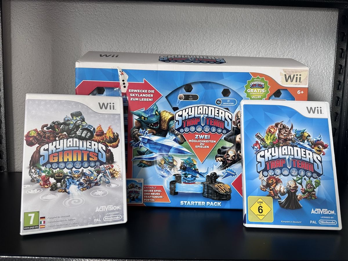 Nintendo Console: Skylanders Trap Team Starter Pack Wii Bundle – Usato da Schwyz venduto da xim_c2ps