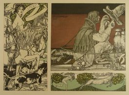 CZESCHKA: JAGD, JUGENDSTIL, GERLACH’S ALLEGORIEN UM 1900
