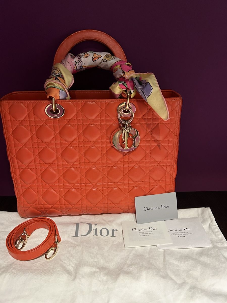Dior Borse da donna: CHRISTIAN DIOR large Lady Dior – Usato da Zollikon venduto da NiZo137 1