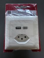 Kombination Steckdose USB A+C Typ 13 weiss neu!