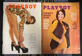 50. Jahre altes  PLAYBOY 1972  US (c)  12 Stk. zur Auswahl !