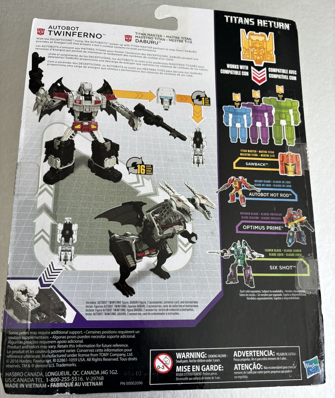 Hasbro Statuette: Transformers Titans Return Twinferno (Deluxe Class) – Nuovo e nell'imballaggio originale da Founex venduto da spf_b7sg 1