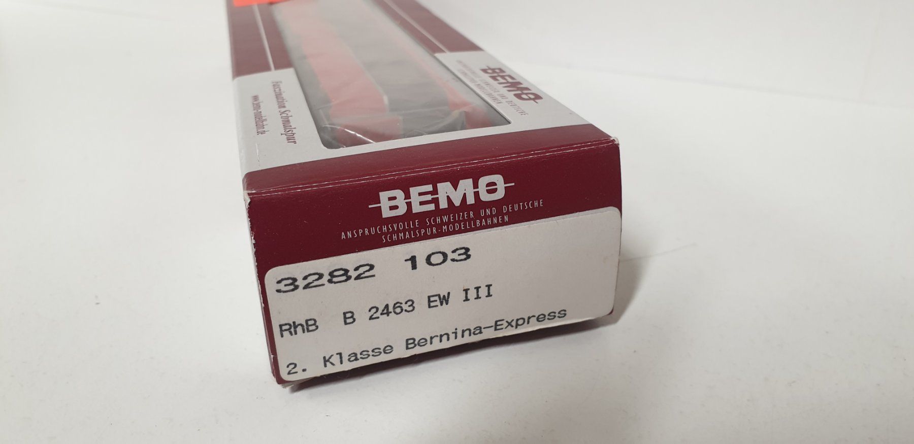 Bemo Modellini di ferrovie: Bemo RhB Bernina Express 3282 103 – Nuovo (secondo la descrizione) da Geroldswil venduto da TopTrain54 1