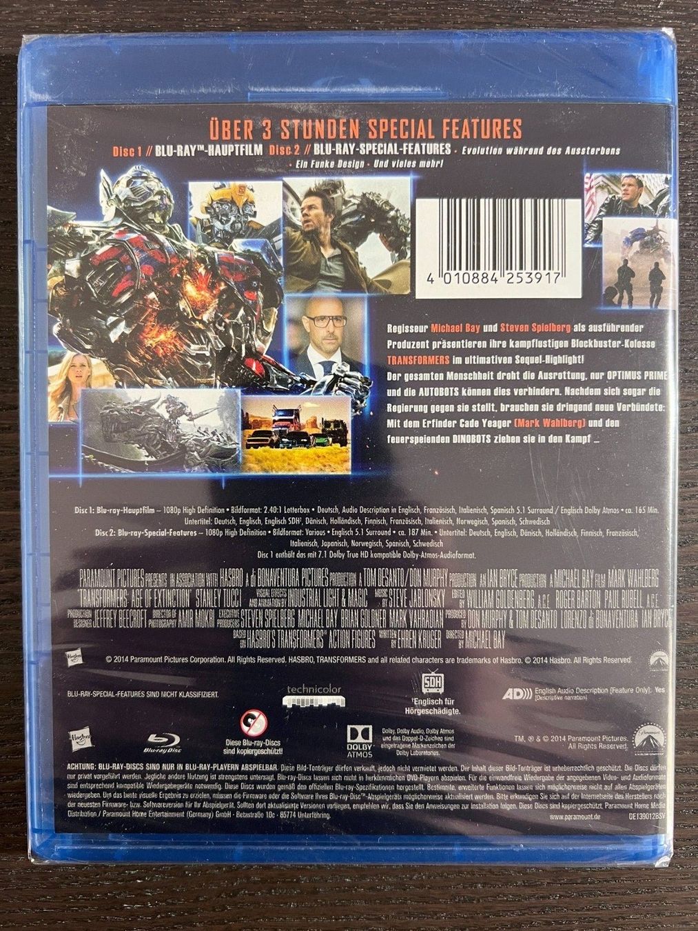 Tutti i DVDs: Transformers - Ära des Untergangs – Nuovo e nell'imballaggio originale da Zürich venduto da Blu-ray_ZH 1
