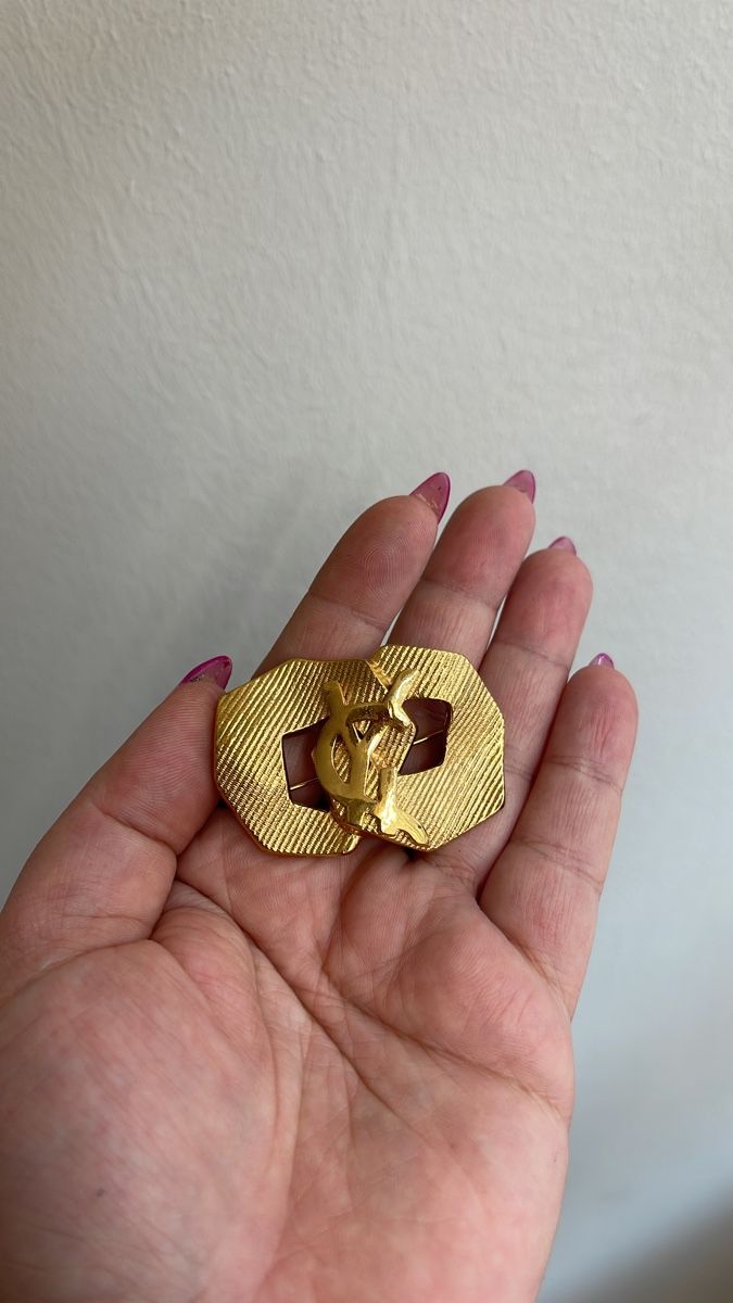 Saint Laurent Spille & Fermagli: Broche Yves saint Laurent – Usato da Lausanne venduto da Mode_350 2