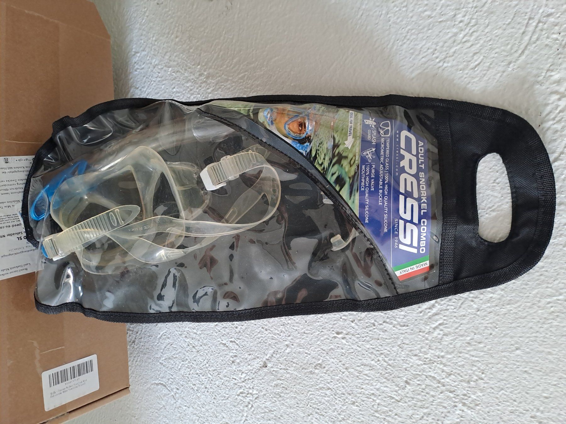 Flossen, Masken & Schnorchel: Cressi Schnorchel-Set Erwachsene – Gebraucht aus Oberhelfenschwil von Buffy1980