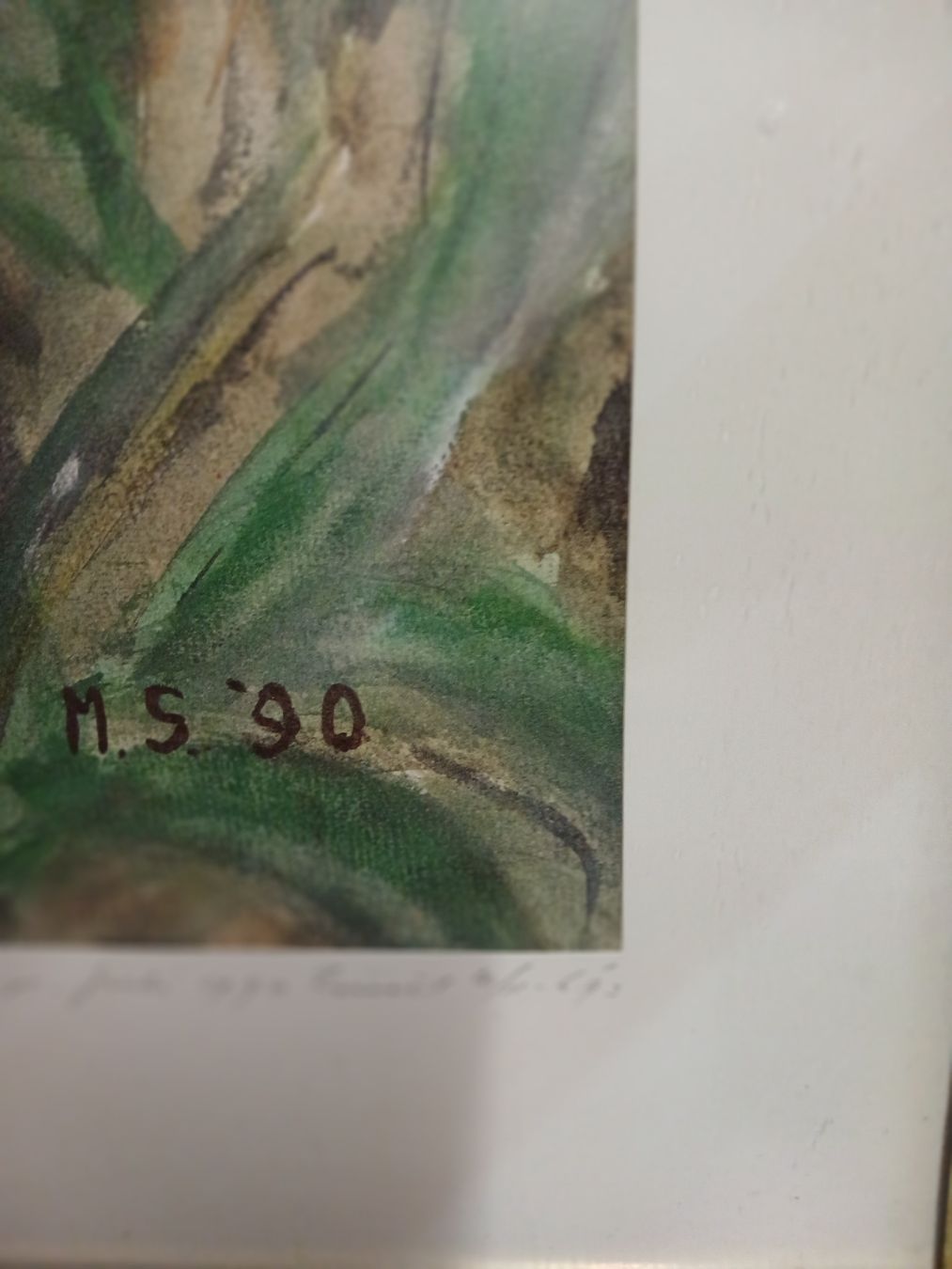 Dipinti: Sonnenblumen M.S. 90 gerahmt – Usato da Belp venduto da Guadalupe84 3