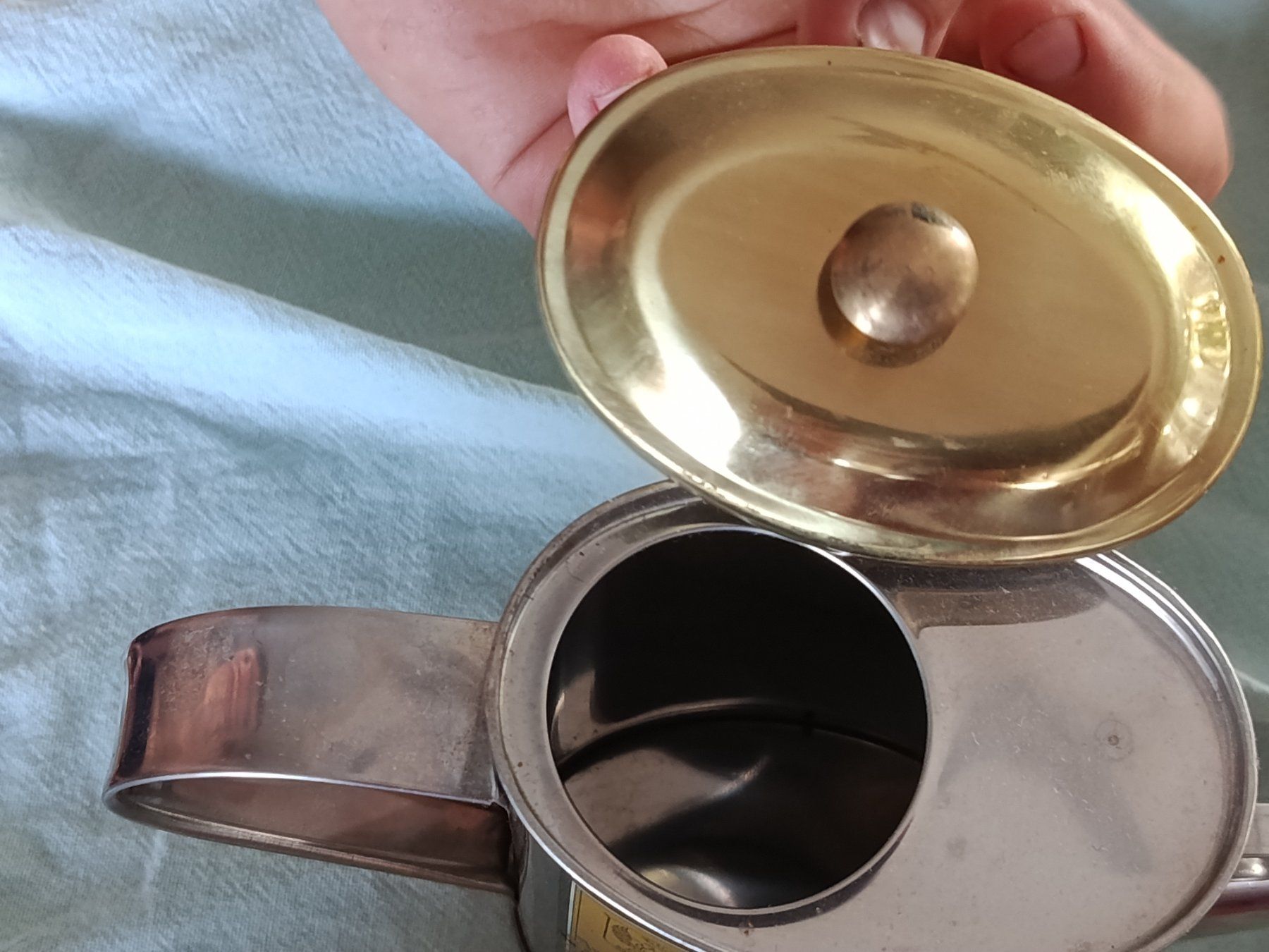 Pfister Tutte le decorazioni: Dekorative Ölkanne von Olio d' Oliva – Usato da Au SG venduto da Hoffnungsstreifen 2