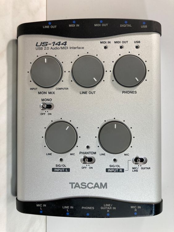 Tascam US-144 Audio-Interface | Kaufen auf Ricardo