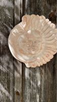 Wandschmuck Sonne Mond Ton hellbraun gebraucht