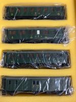 Fulgurex SBB 3 Achser Personenwagen-Set 4 teil. Messing 2028