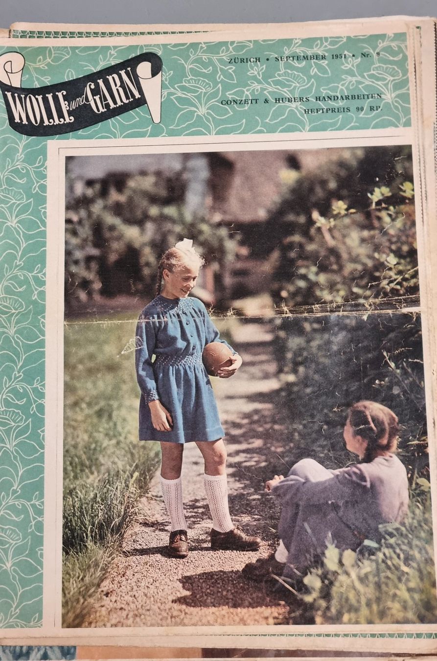 Riviste & Magazine: Vintage-Strickhefte "Wolle und Garn" und andere – Usato da Effretikon venduto da lenalisa63 6