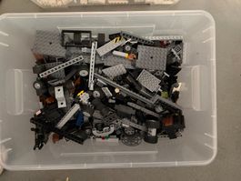 Lego graue und weisse Steine Mix