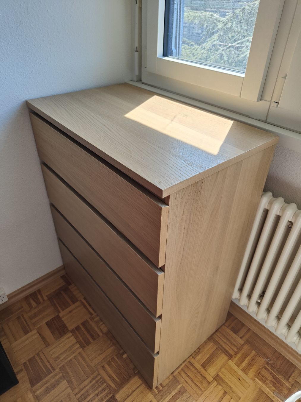 Cassettiere: Commode Malm IKEA 4 tiroirs - bon état  – Usato da Thônex venduto da elo_zwf5 1