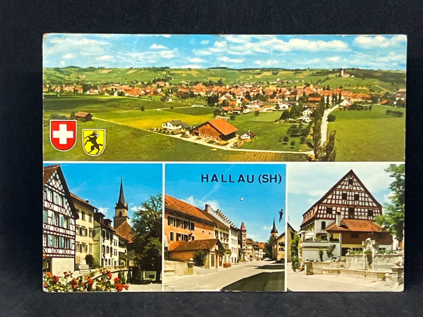 Cartoline postali: Hallau (SH) – Usato da Widnau venduto da Brusi9