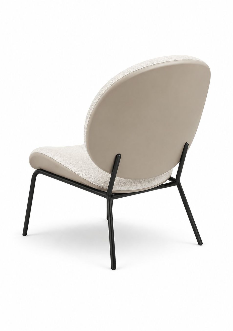 Poltrone: Loungesessel Dahlia | Bucle hellbeige | Gestell schwarz – Nuovo (secondo la descrizione) da Erlen venduto da mat_jm2f 2