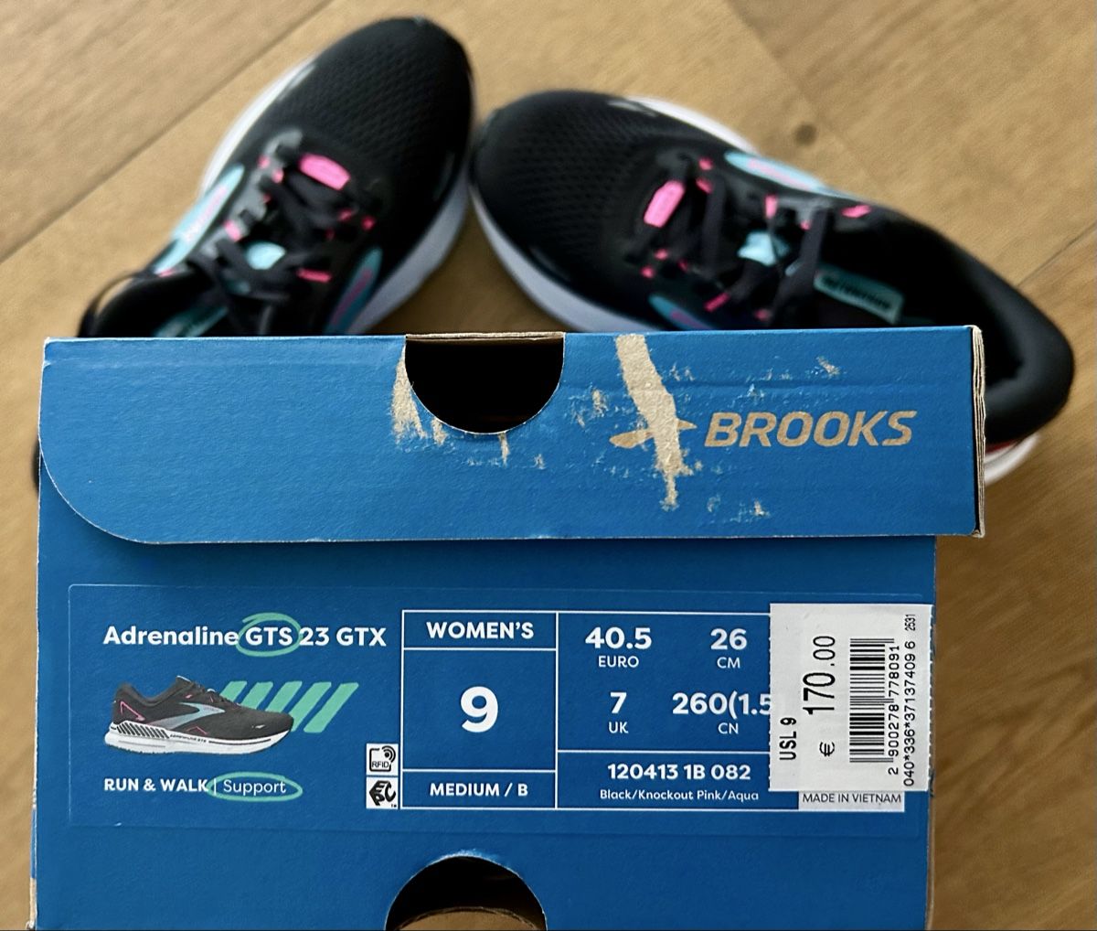 Brooks Scarpe da donna: Brooks Adrenalin GTS23 Runningschuh – Nuovo (secondo la descrizione) da Wallbach venduto da lydibydi 3