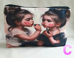 Allzweck-Täschli "PRETTY GIRLS" 🧔‍♀️💃💄 => 8 zur Auswahl