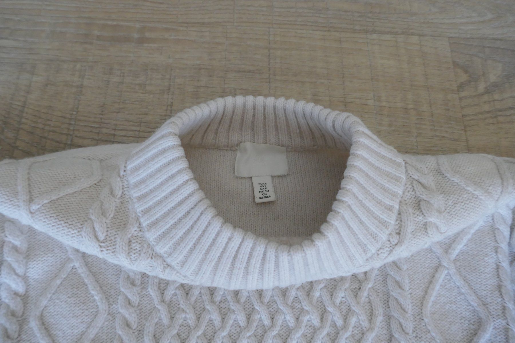 H&M Pullover & Sweatshirts: Pullover von H&M, Gr. S, creme-weiss – Gebraucht aus Port von uzuku 5