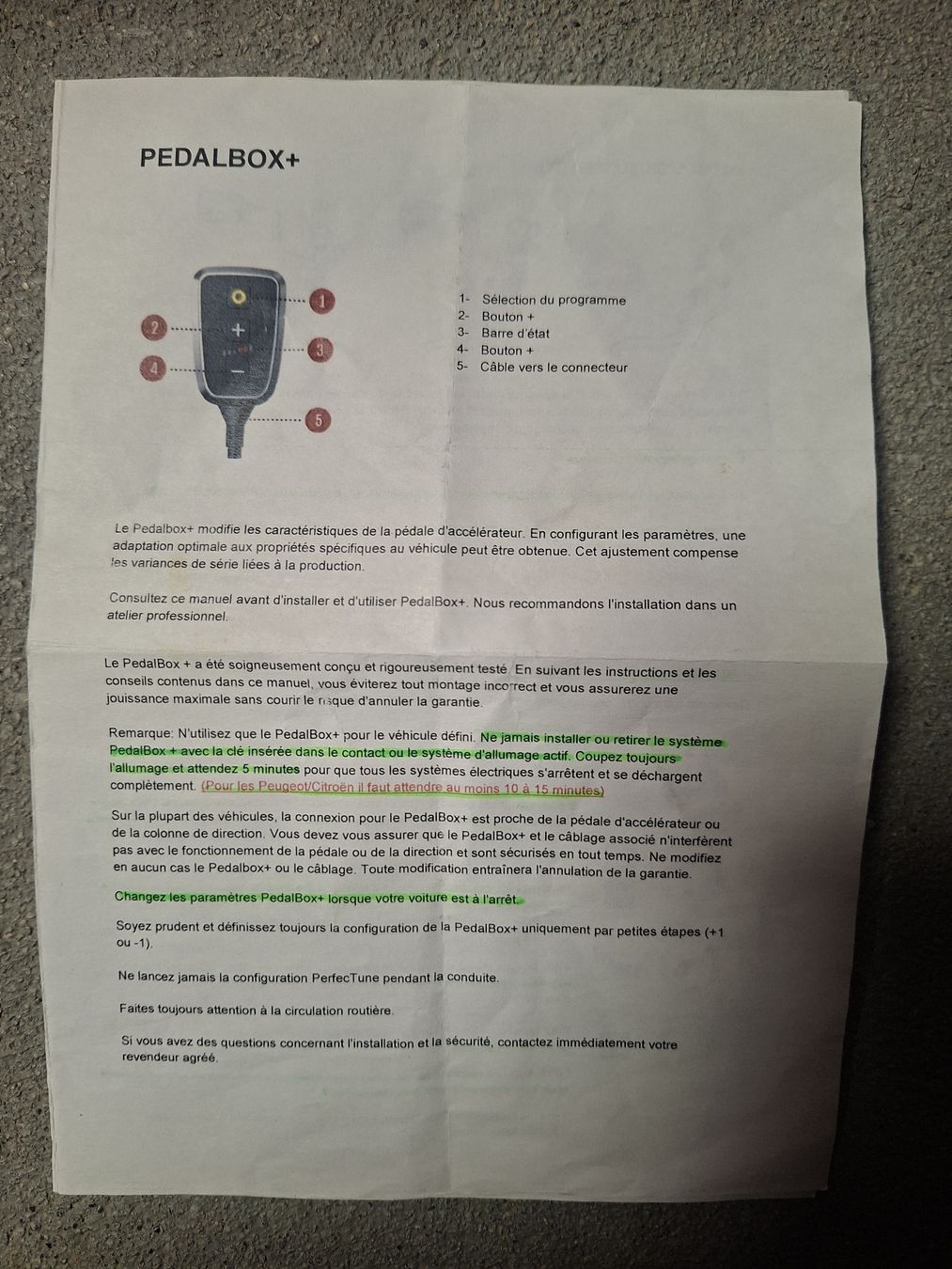 Tutti pezzi di ricambio auto: Pedalbox+ pour une meilleure réactivité – Nuovo (secondo la descrizione) da Enney venduto da ACAD_0824 1