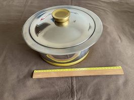 Pfanne, Kuhn Rikon, Durotherm, mit Untersatz, 3-teilig, 3 L