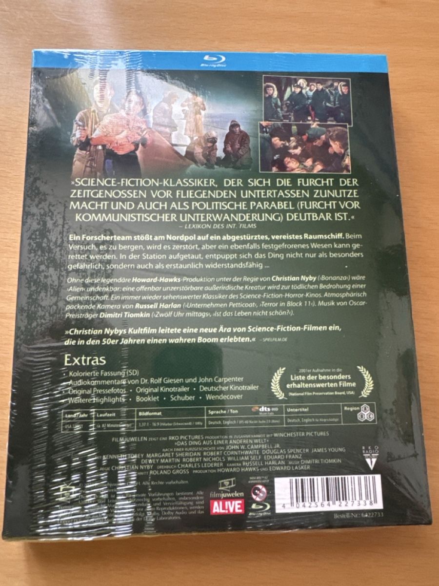 Alle DVDs: Das Ding aus einer anderen Welt  – Neu und originalverpackt aus Brunnadern von Nanuk60 1