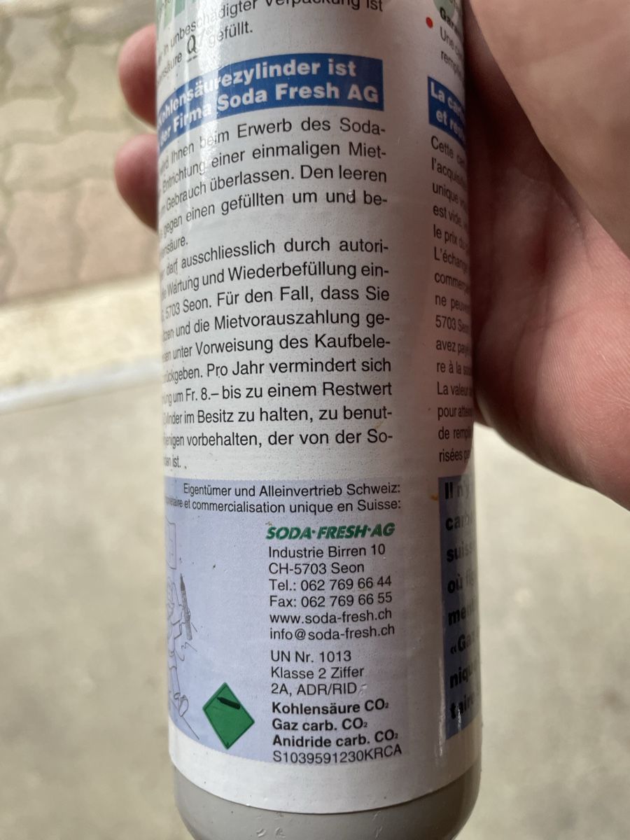 Autres produits électroniques: JÄGER Universal CO2 Zylinder – D'occasion à Seengen par swossi 1