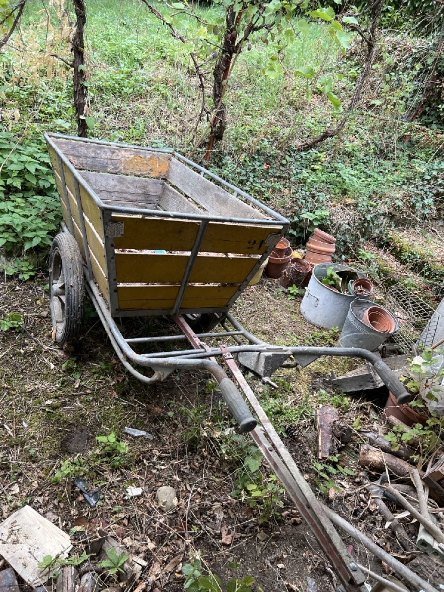 Rimorchi: cariole à bras / chariot de la poste PTT + timon démontable – Usato da Neuchâtel venduto da scalpell 1
