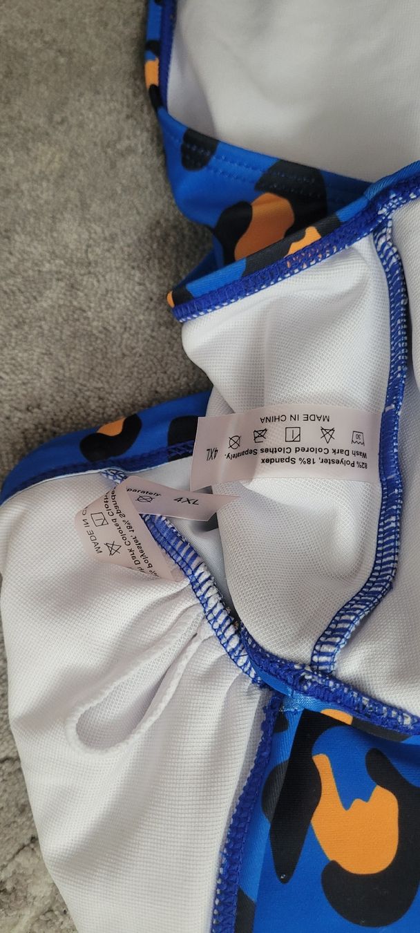 Badekleider & Bikinis: Ensemble bikini imprimé léopard bleu 4XL/ NEUF – Neu (gemäss Beschreibung) aus Vevey von x_y_f 3