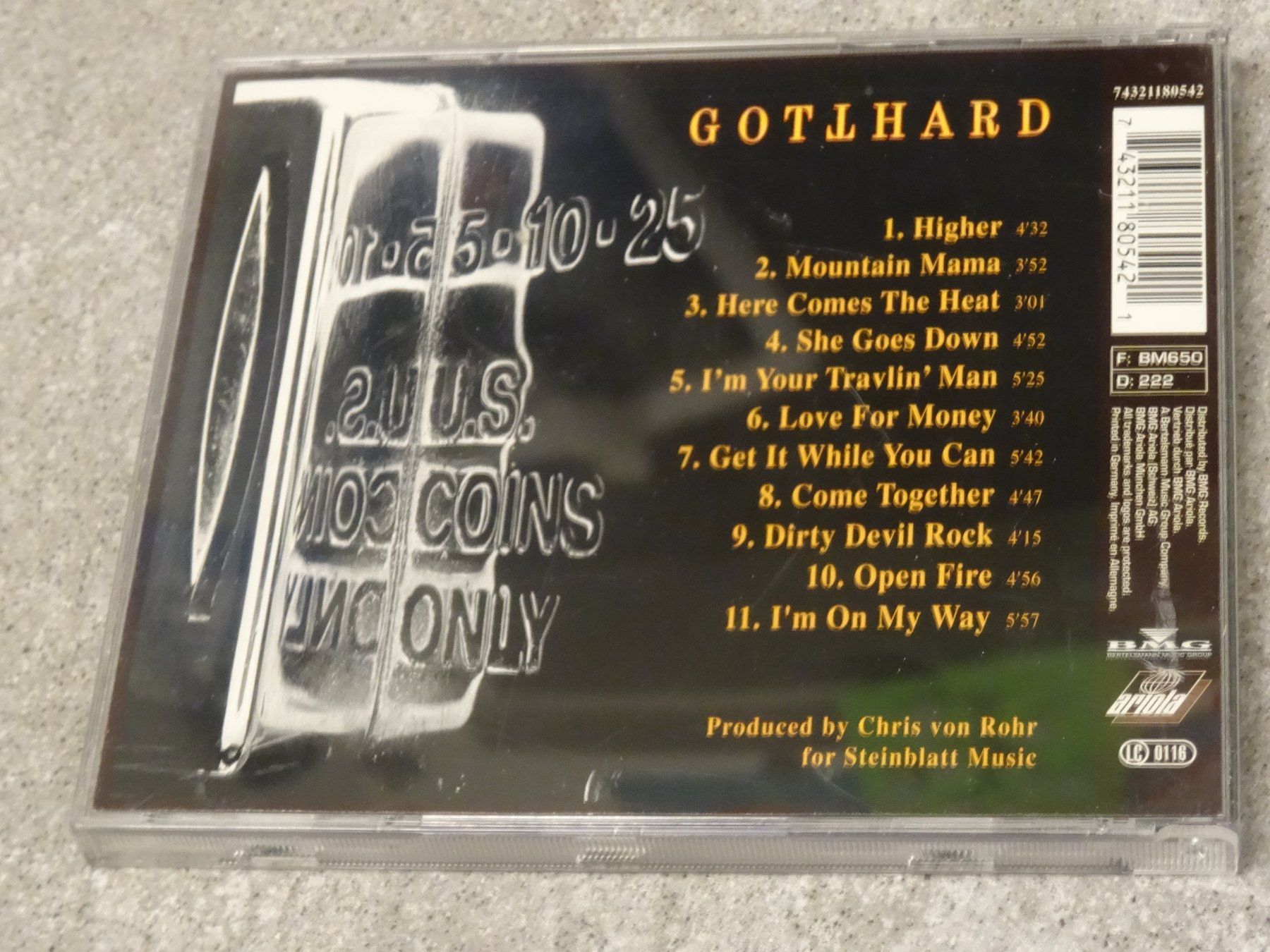 CD: Gotthard - Dial Hard CD - – Usato da Olten venduto da Disc-Ausverkauf 1