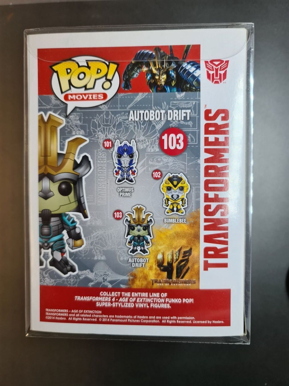 Funko Figurines: Funko Pop Autobot Drift 103 – Neuf avec emballage d'origine à Elsau par oli_2tdc 2