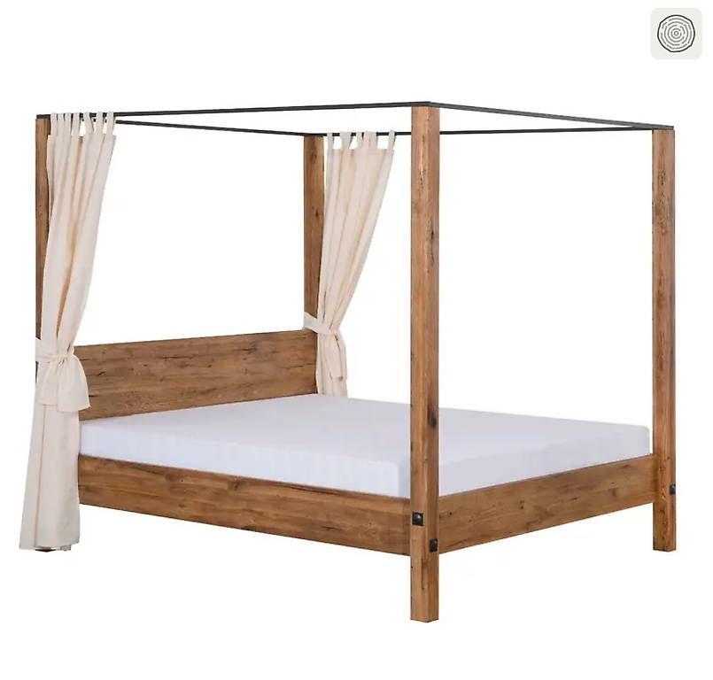Letti: Himmelbett mit Vorhängen – Usato da Einsiedeln venduto da anafin 1