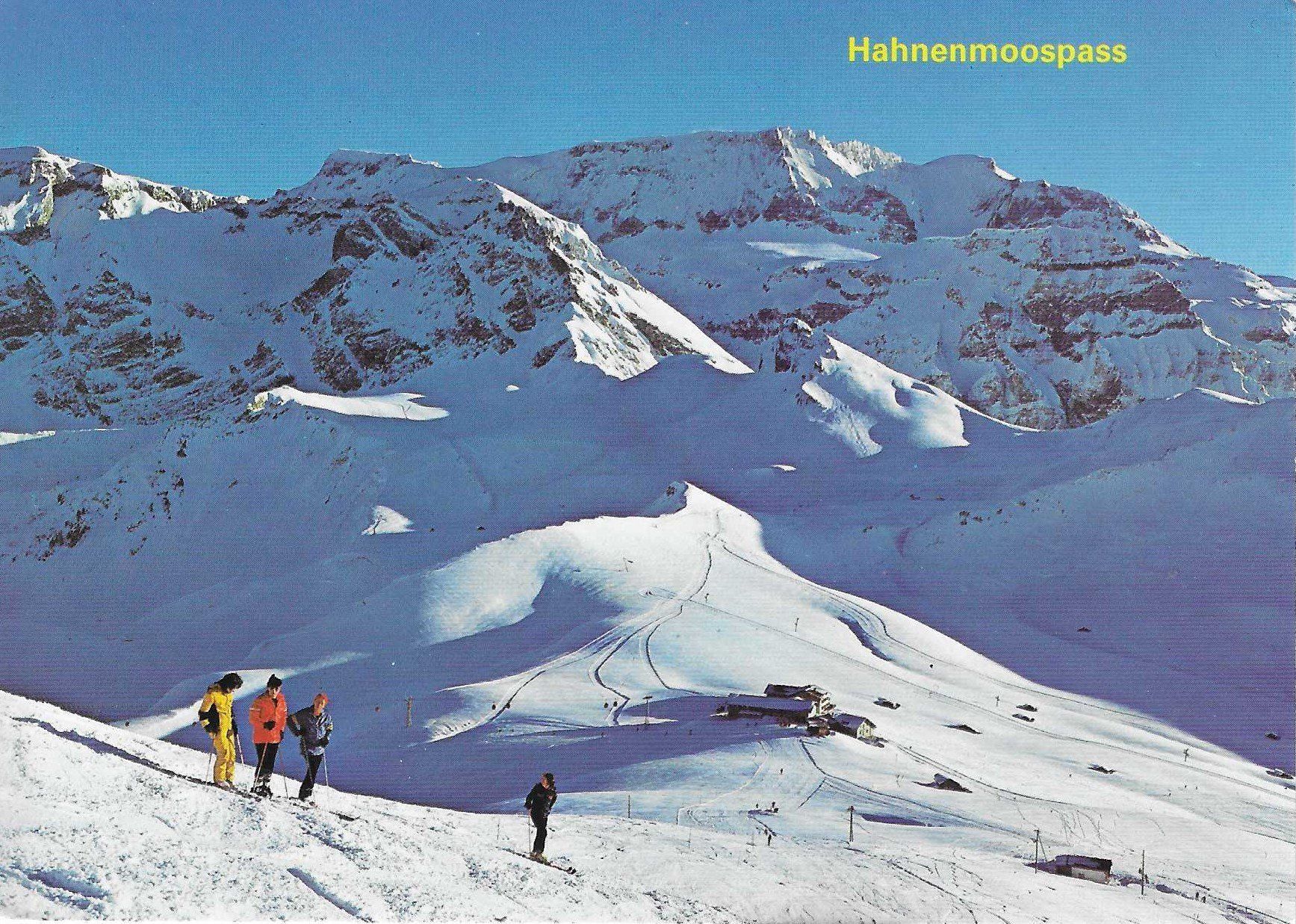 Cartoline postali: Berghotel Hahnenmoospass Adelboden-Lenk BE – Usato da Rothrist venduto da Stranglehold